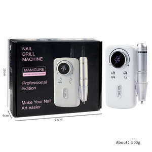Professionele Elektrische Hoge Snelheid 45000Rpm Nagelvijl Schuurmachine Draagbare Manicure Nagel Boor Machine Voor Gel Polijsten - Product Image 5