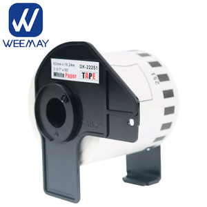 Etiquetas Térmicas Continuas Weemay Negras/Rojas sobre Blanco Compatibles con <span class=keywords><strong>Brother</strong></span> DK22251 DK2251 para Impresora de Etiquetas <span class=keywords><strong>Ql</strong></span> - Product Image 3