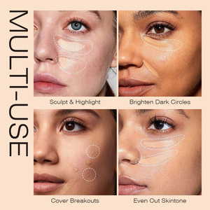 Base <span class=keywords><strong>de</strong></span> Maquillaje Líquida, <span class=keywords><strong>Corrector</strong></span> Impermeable y Resistente al Sudor para <span class=keywords><strong>Ojeras</strong></span>, Reparación Facial, Marcas <span class=keywords><strong>de</strong></span> Acné - Product Image 3