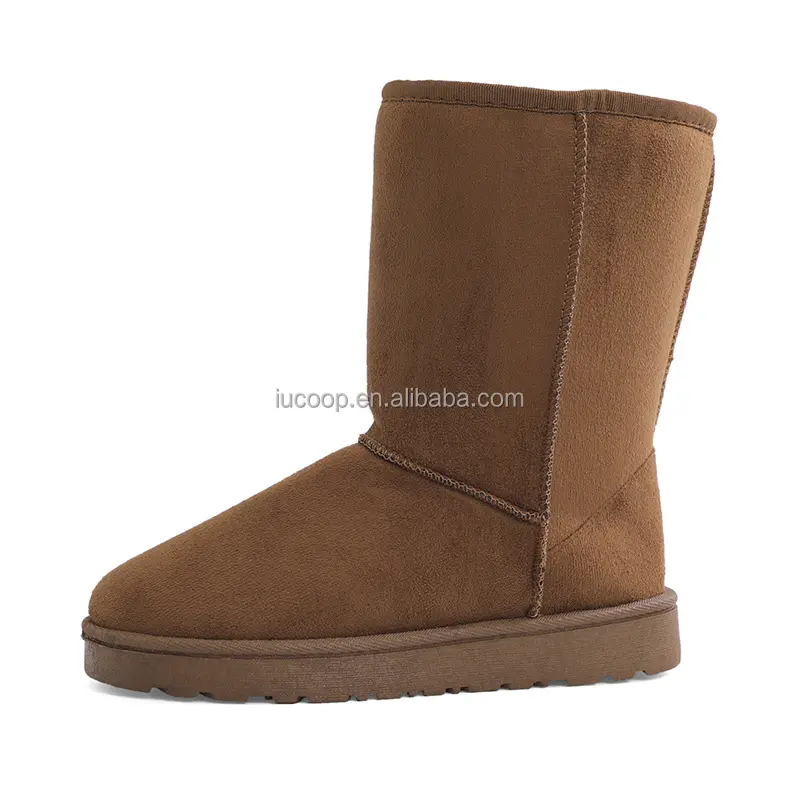 Classic Winter chukka boots women snow boots long tall boot ladies winter shoes with fur Lining and cheap price