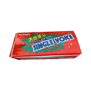 Fuegos Artificiales de Sonido Potente Tipo <span class=keywords><strong>Bomba</strong></span> RC 026 a 1 Bang Dadi de <span class=keywords><strong>Voz</strong></span> Única, Venta al por Mayor de Fábrica China - Product Image 5