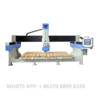 Machine de découpe automatique par pont Laser, 4 axes, pour le granit de pierre