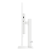 Moniteur de bureau UHD 4K VA de 32 pouces, 60 Hz, 5 ms, HDR10, sRGB, PIP, PBP, protection des yeux, support VESA, écran blanc pour une utilisation en bureau et en design