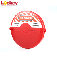 Prolockey Safety ABS Durable Lockout Tagout Cover with Key for Industrial Gate and Ball Valve Handles