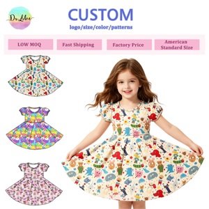 Abiti per Bambini in Bambù Personalizzati con Certificazione CE e CPC, Vestiti con Motivi per Bambine - Product Image 1