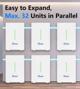 Deye baterai litium tegangan rendah, RW-F10.6 51.2V 208Ah penyimpanan energi dipasang di dinding baterai surya LifePo4 - Product Image 5