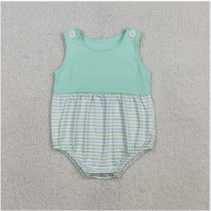 Romper para Bebé Niño con Rayas Verdes SR3894 - Product Image 3