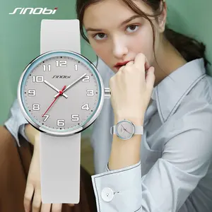 Sinobi World Cup 2024 Sports Watches For Women Men Unisex Kids Silicone Yellow Band Free Gift Box Wholesale Factory Price