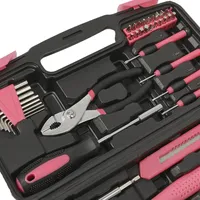 Ensemble d'outils à main multifonctionnels en acier inoxydable pour usage domestique, avec mallette de réparation, vente en gros à prix réduit