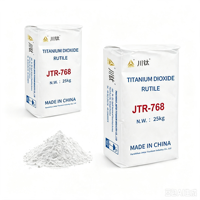 JTR-768 TiO2 Rutile de pureté 92% pour l'industrie du caoutchouc, matière première industrielle, pigment blanc à forte puissance de teinture, vente en gros