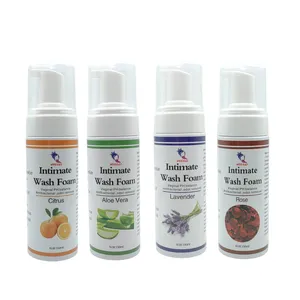 Hot Sales Natural Herbs Women Intimate Vaginal Cleaning Yoni Wash Foam Feminine Wash