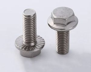 Pernos hexagonales con brida de acero inoxidable DIN6921 SS304 316 M5 M6 M8 M12 M14 M16 - Product Image 3