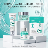 FAYANKOU Soins Coréens pour la Peau : Nettoyant Visage à l'Acide Hyaluronique, Masque Facial, Sérum et Crème Hydratante Raffermissante pour le Contrôle du Sébum