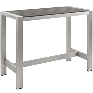 Bảng Thanh Thiết Lập 5 Mảnh Ngoài Trời Patio Nhôm Tập Ăn Uống <span class=keywords><strong>Bar</strong></span> Ngoài Trời Patio Đồ Nội Thất - Product Image 3