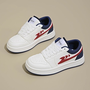 Chaussures plates décontractées pour femmes, sportives, à lacets, antidérapantes, respirantes, tendance été-printemps, grandes tailles, fabriquées en Chine - Product Image 1