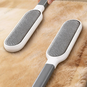 Lint Remover For <b>Clothes</b> Gray Adhesive Roller With Strong Sticky Sheet For Sweaters And <b>Cat</b> Hair Removal - Product Image 3
