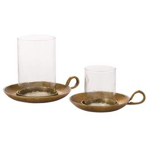 Candelabre vintage de style ferme moderne, artisanat en fer forgé à la main, 5 piliers, support d'exposition - Product Image 6