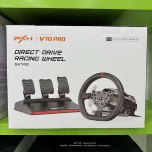 Volante de Carreras PXN V10PRO con Force Feedback, Volante de Competición USB de 270/900 Grados con Pedales para <span class=keywords><strong>XBOX</strong></span> <span class=keywords><strong>Series</strong></span>, P4 y PC - Product Image 1