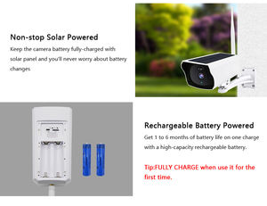 Cámara Solar I-Cam 1080P HD Inalámbrica con Audio Bidireccional, Visión Nocturna, Detección de Movimiento PIR, Batería Solar, Red Wifi 4G, Seguridad PTZ - Product Image 6