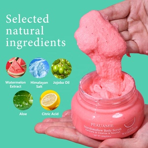 <span class=keywords><strong>Gommage</strong></span> Corporel Naturel Végétalien aux Fruits, Sel de l'Himalaya Exfoliant, à la Guimauve et à la Pastèque Juteuse – Vente en Gros - Product Image 2