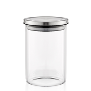 Bocaux en verre, pot pour le stockage des aliments, épices au miel et bonbons, avec couvercles métalliques, de haute qualité - Product Image 4