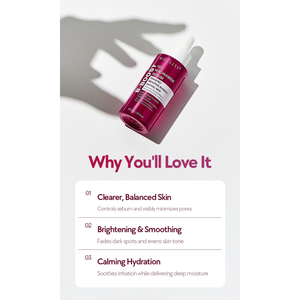 [NINELESS] Sérum B-Boost 10% Niacinamide Zinc PCA 30ml pour le contrôle du sébum, l'éclaircissement et la minimisation des pores - Product Image 4