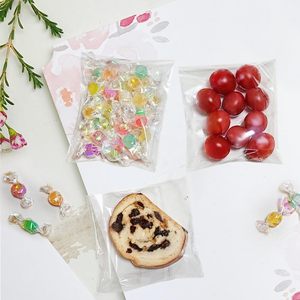 Paquete de 200 Bolsas Transparentes para Galletas con Cierre: Bolsas de Celofán Individuales Transparentes y Resellables de 4x4 Pulgadas para Empacar Galletas, Dulces y Golosinas - Product Image 6