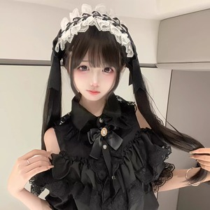 Accesorios para el Cabello de Niña DREAM FASHION, Estilo Lolita Comic-Con, Multiusos, Lazo de Tela para Mujer, Diadema con Orejas de Gato, Pasador para el Cabello - Product Image 6