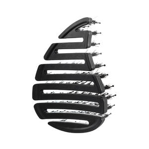 Peigne à vent antistatique en forme <span class=keywords><strong>de</strong></span> pêche 2026, à poils lisses et moelleux, pour un massage capillaire et un volume optimal - Product Image 6