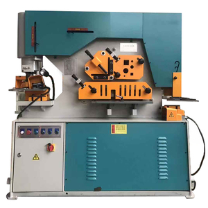 Hydraulic Ironworker Notching and Cutting <strong>Machine</strong> Stainless Steel Punching and <strong>Shearing</strong> <strong>Machine</strong> - Product Image 2