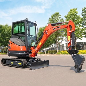Mini-excavatrice Huayee 2 tonnes avec livraison gratuite, excavatrice sur chenilles hydraulique d'occasion pour ferme, conformité EPA, Chine, 1 tonne, 2,6 tonnes, petites excavatrices - Product Image 4