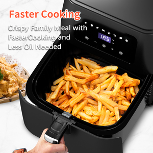 Wholesale 8L Smart <strong>Air</strong> <strong>Fryers</strong> Non-stick Cooking Surface Digital Electric Control Oil Free <strong>Air</strong> <strong>Fryer</strong> For Home