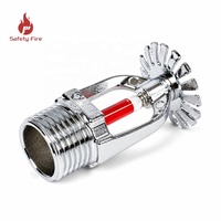 Têtes de sprinklers verticales horizontales murales de 1/2 pouce pour la lutte contre l'incendie
