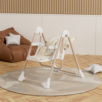 Chaise haute bébé convertible moderne en plastique Clafbebe, 0-36 mois, multifonctionnelle, réglable, pour l'alimentation, vente en gros