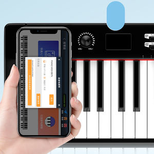 TERENCE-<span class=keywords><strong>Piano</strong></span> digital plegable, 61 <span class=keywords><strong>teclas</strong></span>, <span class=keywords><strong>con</strong></span> Bluetooth y función MIDI, ligero, electrónico, superventas, 2017 - Product Image 4