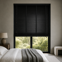 Ahşap Panjur Çubuğu Kontrolü Doğal Ahşap Venedik Panjurları Özel Boyut Işık Kontrolü Gizlilik Gölgelendirme Ofis Otel Ev İçin