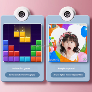 Offre Spéciale enfants caméra cadeaux d'anniversaire pour garçons filles dessins animés Kis caméra vidéo numérique Photo autocollants appareil photo numérique - Product Image 5