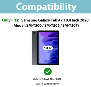 HGD Custom Hybrid TPU Back <b>Shell</b> Tablet Cover Case 10.4in Tablet Cover Case for Samsung Tab A7 T500/T505/T509 Case 2020/2022 - Product Image 2