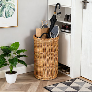 GL Home Decoration Wholesale Panier en osier naturel tissé Salle de bain Cuisine Panier de rangement pour la maison - Product Image 2