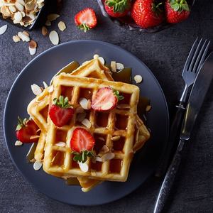 OEM/ODM Crispy outer layer Easy to cook <b>waffle</b> powder mix for café - Product Image 5