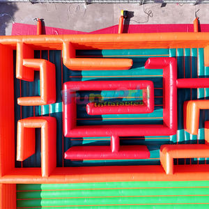 Parc d'attractions gonflable géant de qualité commerciale, aire de jeux extérieure avec trampolines géantes - Product Image 5