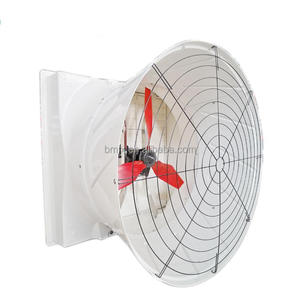 Bon Frp Anti-corrosion Ventilateur Porcine Ferme Ventilation Fibre Volaille Échappement Cône Ventilateur Porc Ferme CE OEM <span class=keywords><strong>En</strong></span> Acier Inoxydable AC Ventilateur Mural BM - Product Image 2