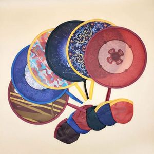 Custom Sublimation Printed Foldable Pocket Fan Flexible Flying <b>Disc</b> Fan - Product Image 4