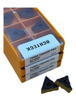 ACHTECK TNMG160408/12E-PB3 AC150P Herramienta de inserción triangular 62-68 HRC Sin recubrimiento para torneado externo