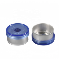 Capuchons en aluminium et plastique de 13 mm et 20 mm, couleurs assorties, avec opercule déchirable, accessoires d'emballage pour flacons, haute qualité, en vrac, OEM pour flacons en verre