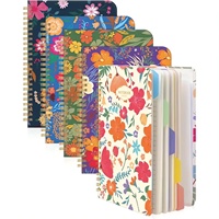 Cuaderno de Dibujo Personalizado con Espiral, Cubierta de PU A5, Papel Grueso en Blanco, para Arte, Pintura, Acuarela, Regalo para Estudiantes