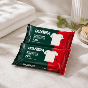 Advanced Formula Multipurpose Stain-Removing Laundry Bar <b>Soap</b> for Fabrics Surfaces and Shoes 170 g Palmera - Product Image 1