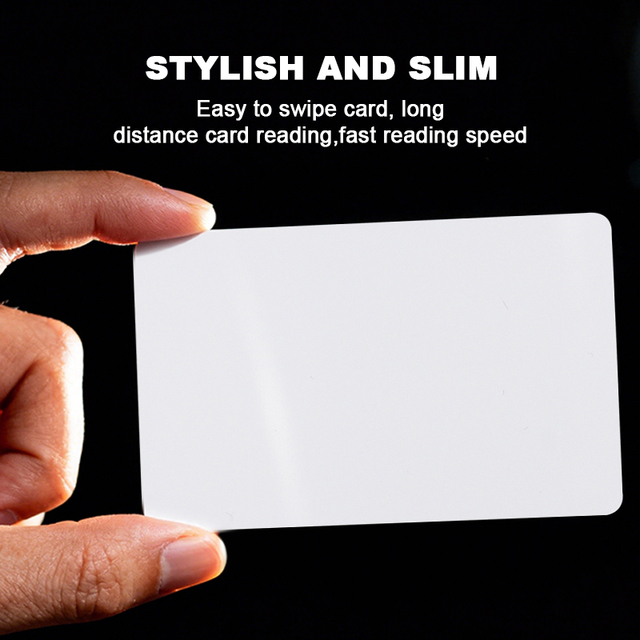 13.56MHz Access Control Blank PVC Card 1k UID Changeable RFID White Card