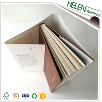 Impresión personalizada de tapa dura para libros, impresión Offset, papel reciclado ecológico, papel Kraft, cartón para catálogos y revistas