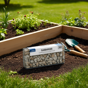 Cage en treillis métallique galvanisé Gabarges 12x8x6 pouces pour potager surélevé - Product Image 2